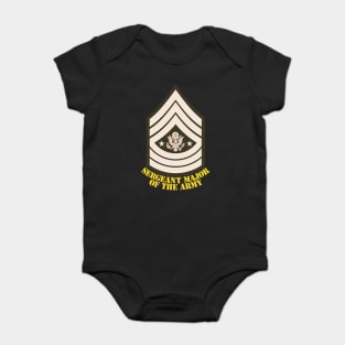 Sergeant Major of the Army Baby Bodysuit